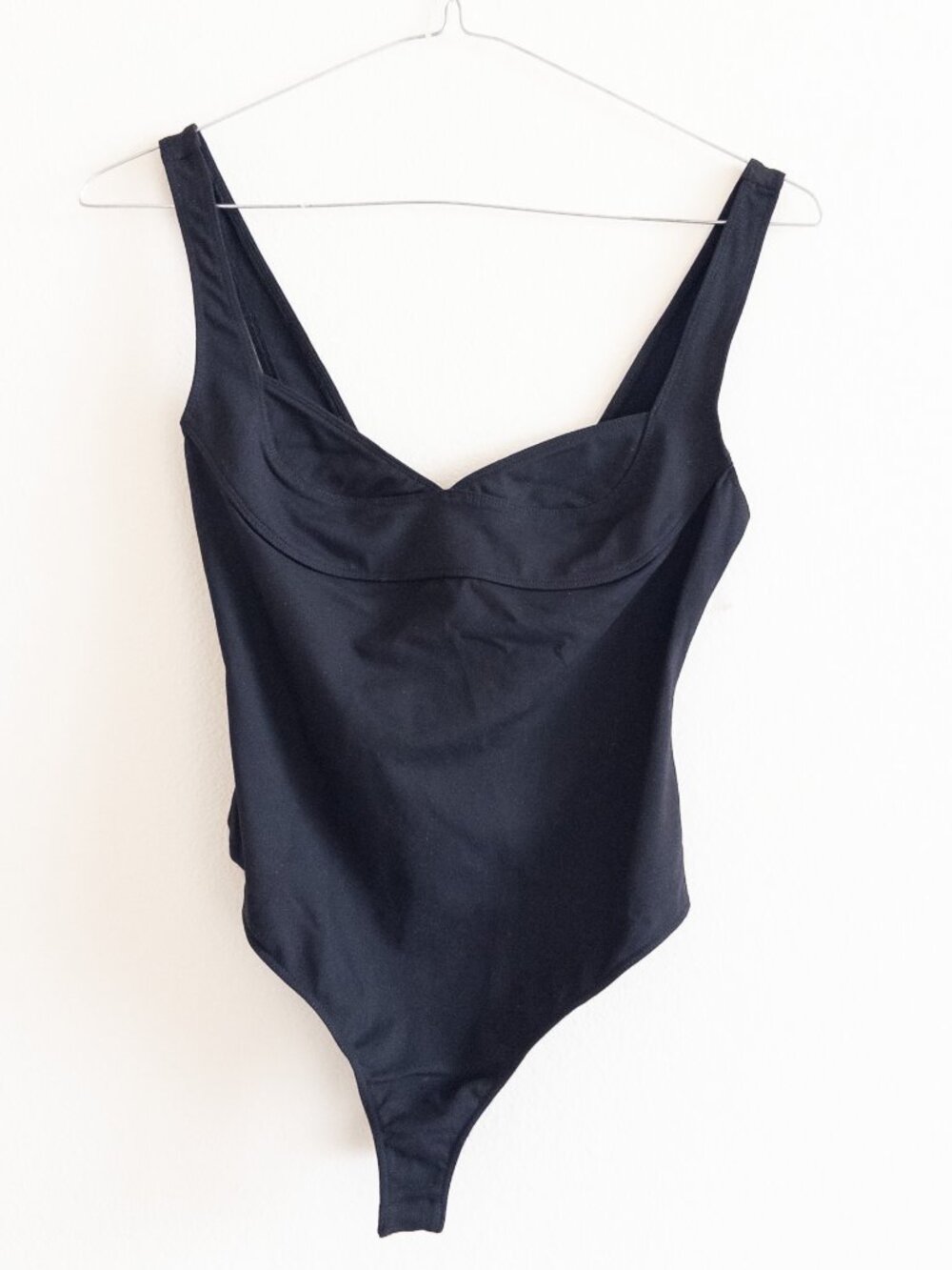 NEW Free People Dusk to Dawn Bodysuit with Compression in Black